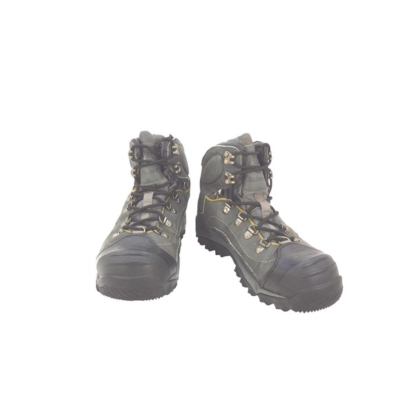 Timberland Pro Switchback Waterproof Hiking Boots Grey Black Size Men's 7 Wom‎ 8